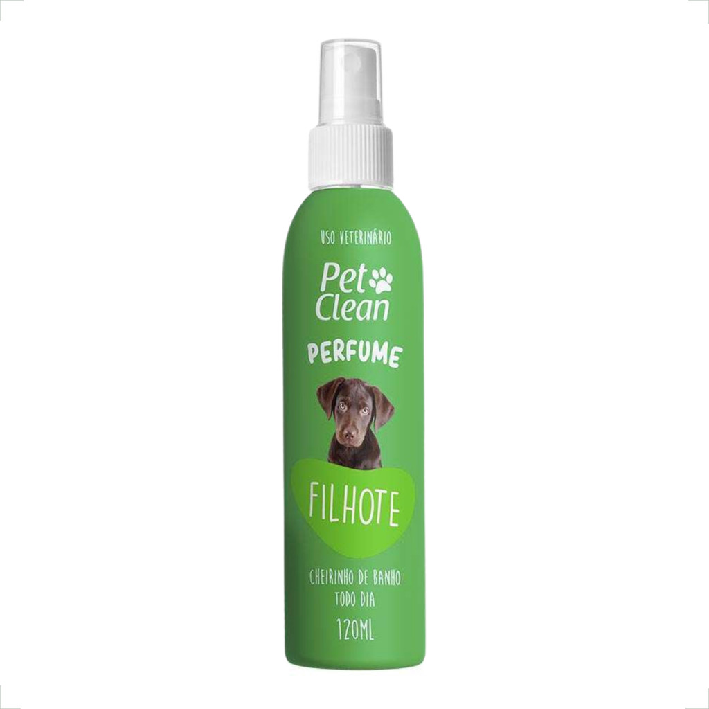 Perfume Para Cães Filhotes Pet Clean – 120m