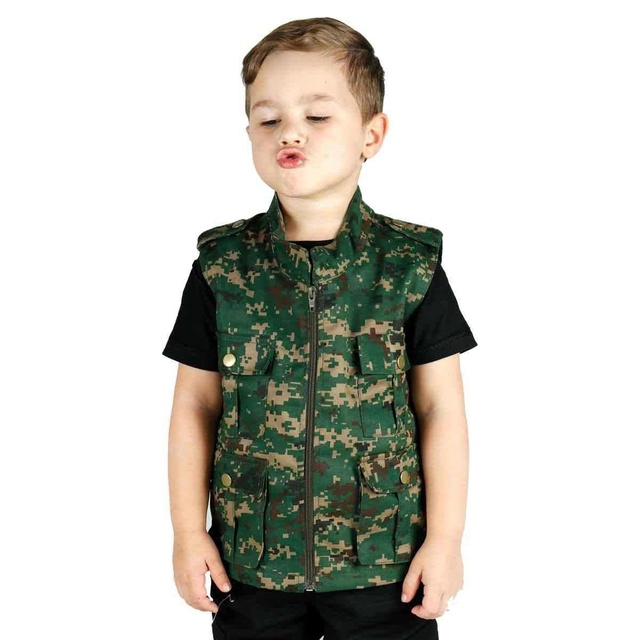 Colete Army Infantil – Treme Terra
