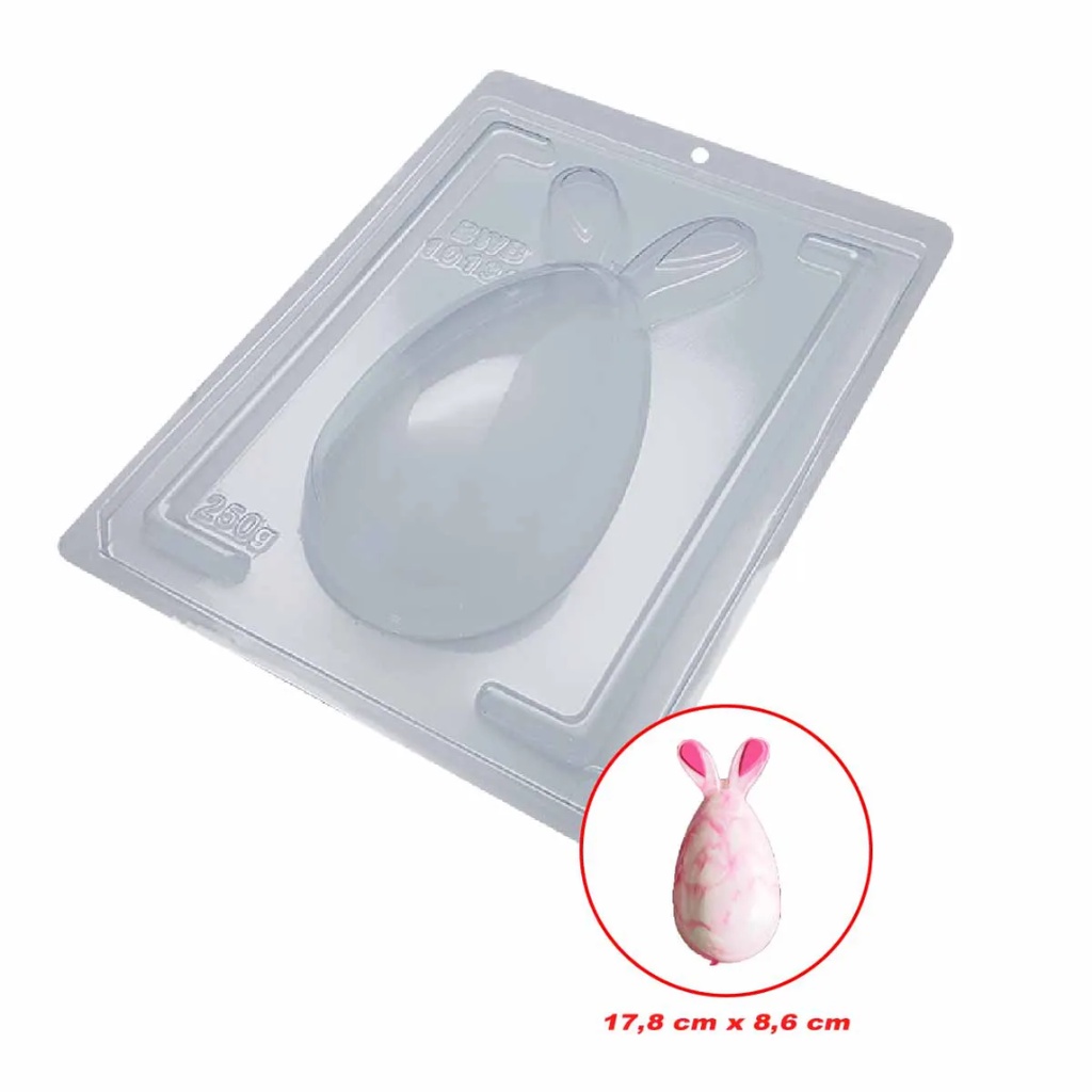 BWB 10133 Forma De Acetato Com Silicone 3 Partes O