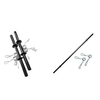 01 Barra Body Pump Oca de 1,20m + Par Barra Oca 40
