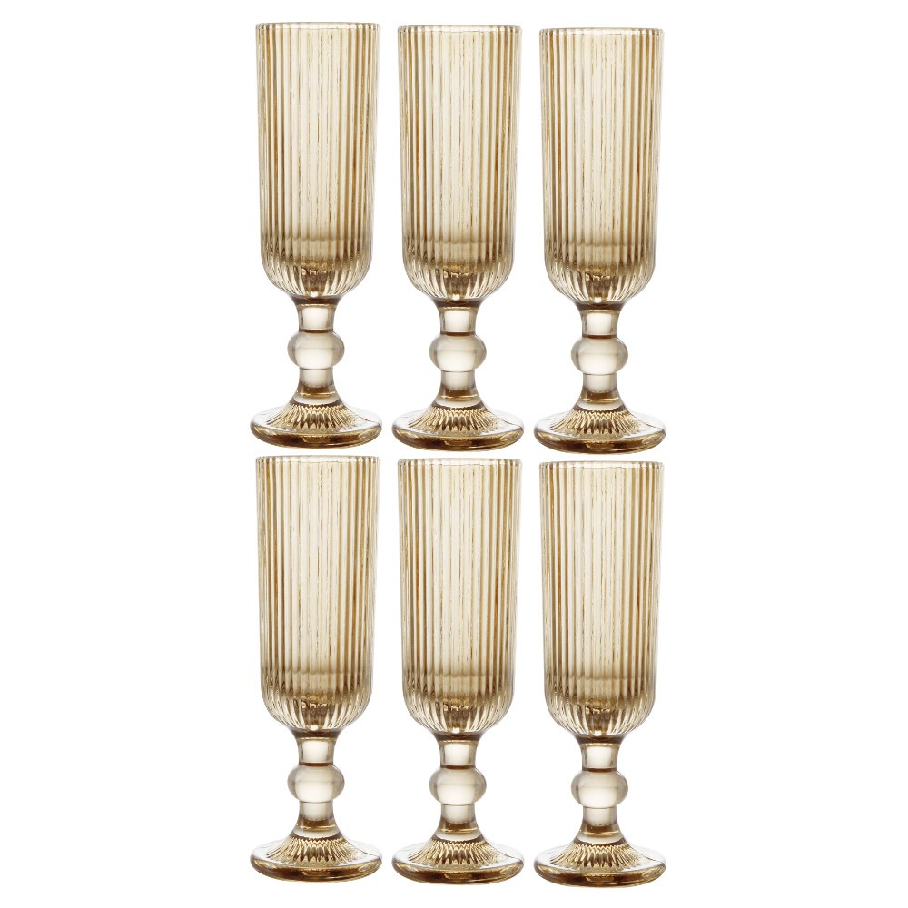 Conjunto de 6 Peças Taças para Espumante Champan