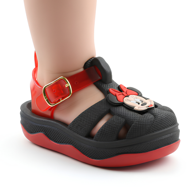 Sandália Babuche Infantil Stitch Minnie Menina Be