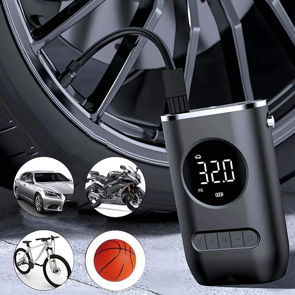 Mini Compressor de Ar Portatil Recarregavél Digit