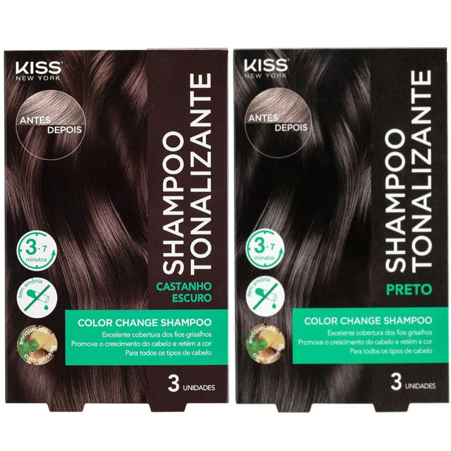 Shampoo Tonalizante Color Change  – KISS NEW