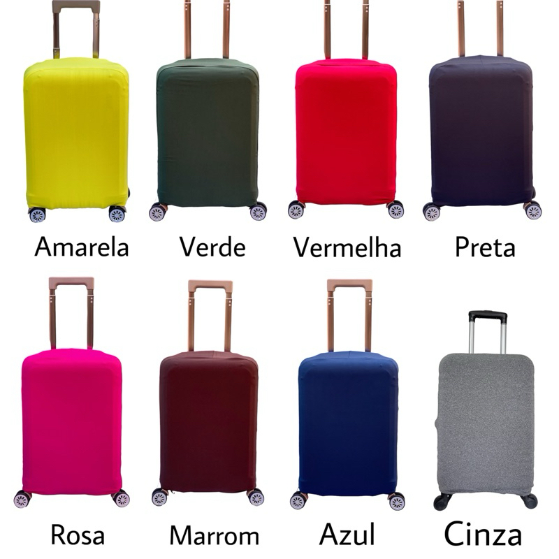 Capa Para Mala De Viagem Suplex Lisa Lançamento