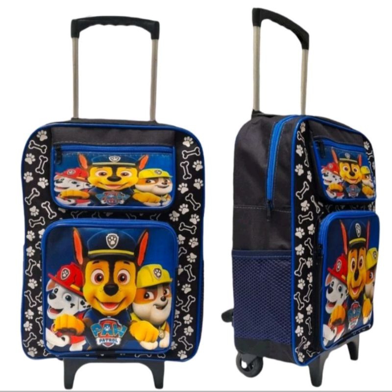 Mochila Escolar Infantil Grande Com Rodinhas E Al�