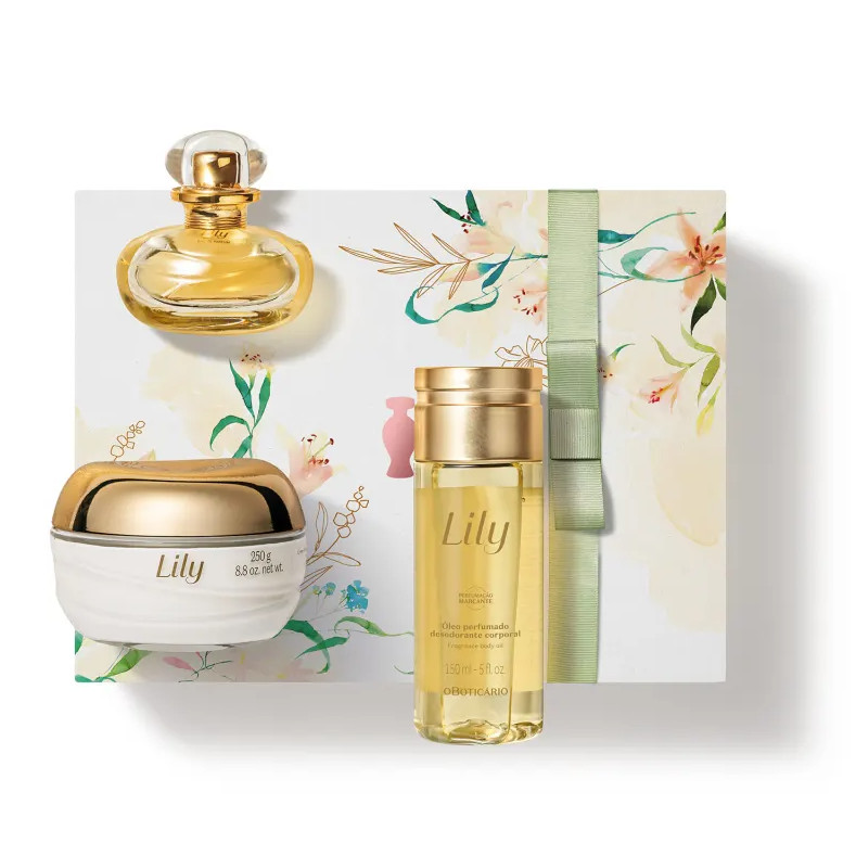 Kit Lily Presente (3 itens) – O Boticário