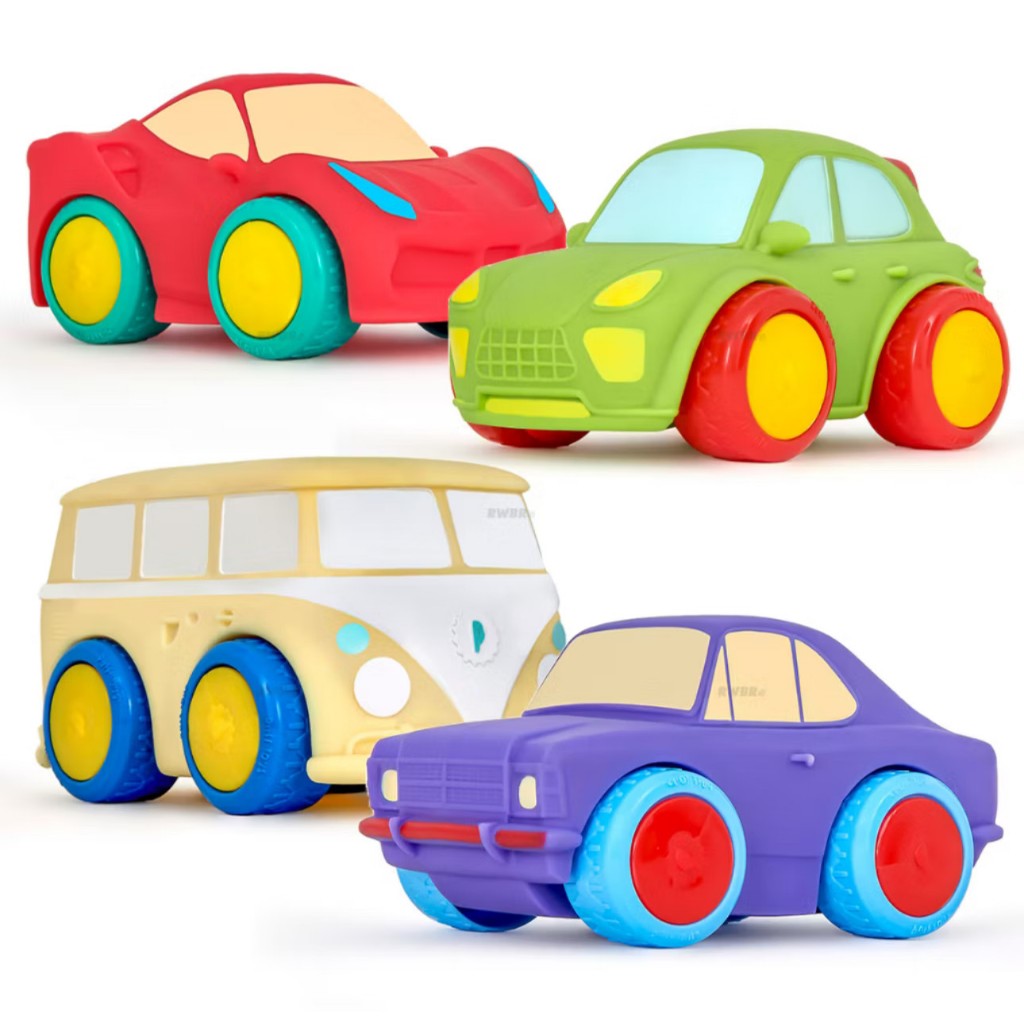 Carrinhos Infantil Vinil Macio Baby Soft Cars Mord