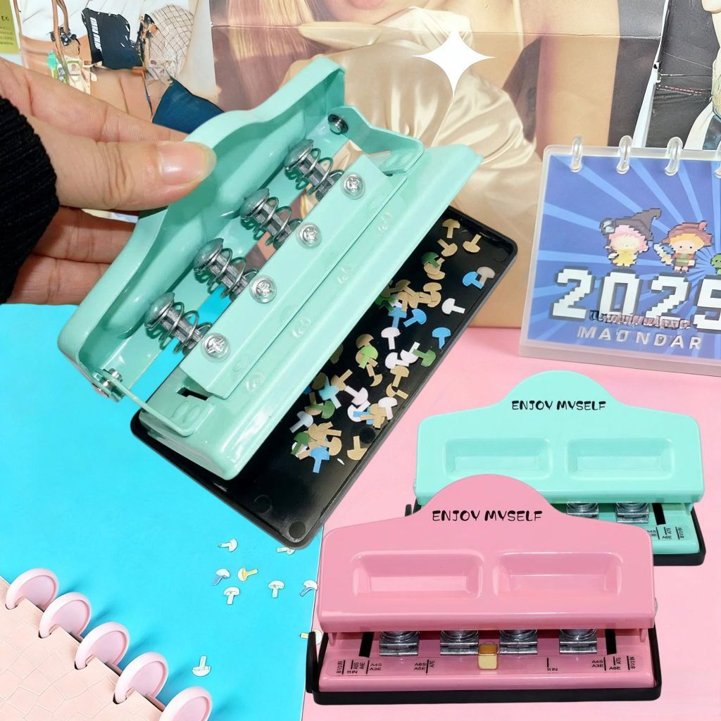 4 Buraco Criativo Cogumelo Hole Perfurador Disco A