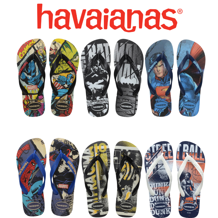 Chinelo Havaianas Masculino Personagens Naruto Mar