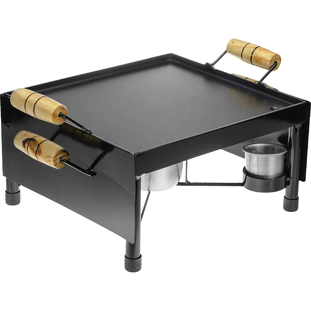 Chapa a Álcool Fogareiro Churrasqueira 1 Boca Mul