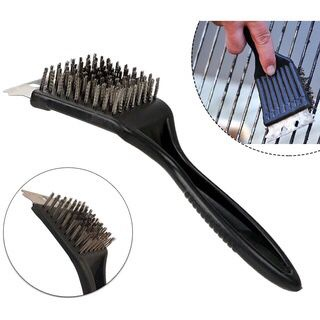 Escova Limpa Grelha 21cm Original Line Com Raspado