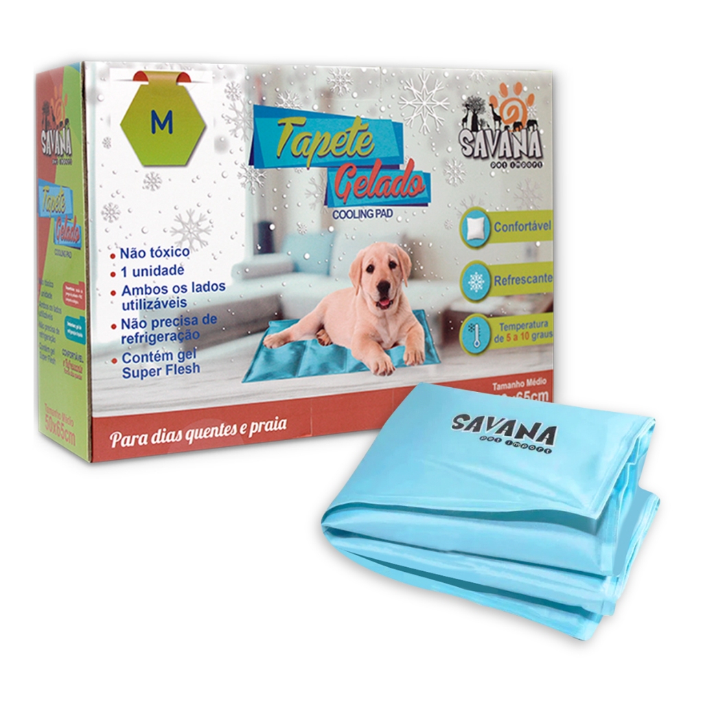Tapete Gelado Refrescante 50×65 cm M para Cac