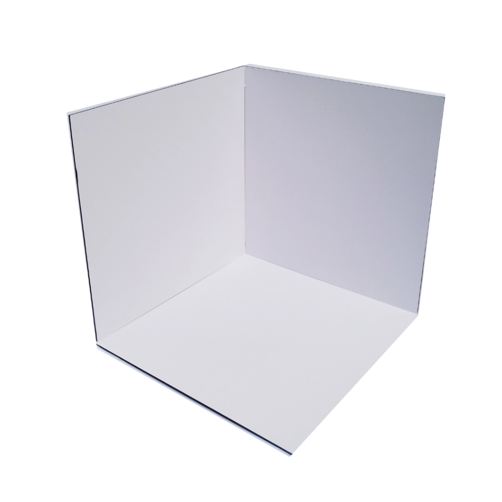 Fundo de MDF Branco para Fotografia de Produtos  3