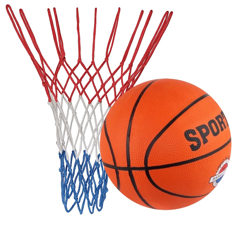 Kit Recreação Com Bola De Basquete Oficial E Red