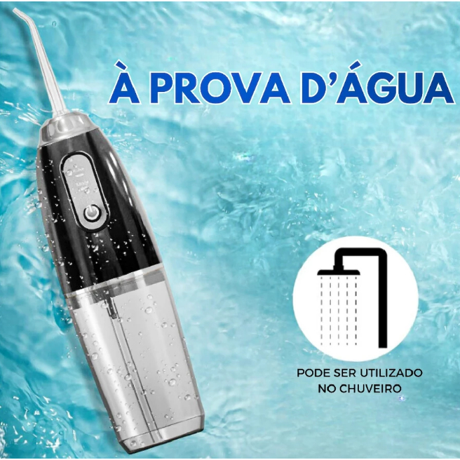 Irrigador Oral Dental Sem Fio Elétrico Remoção 