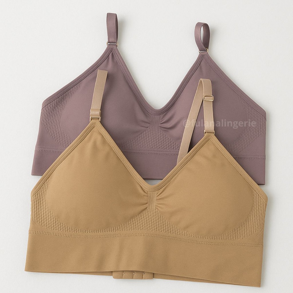 Kit 2 Sutiãs Básico Alça Regulável Com Bojo Su