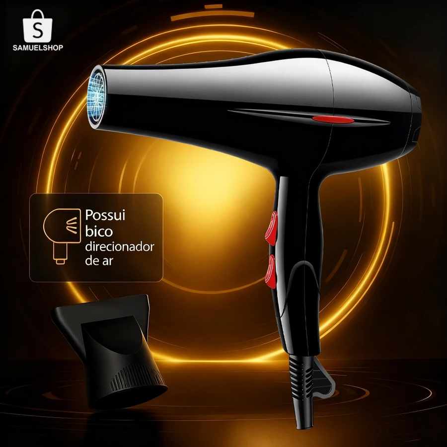 Secador de Cabelo Profissional 3200W – Secag