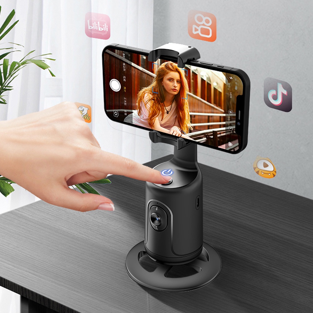 P01 Pau De selfie Com Rastreamento Facial Automát