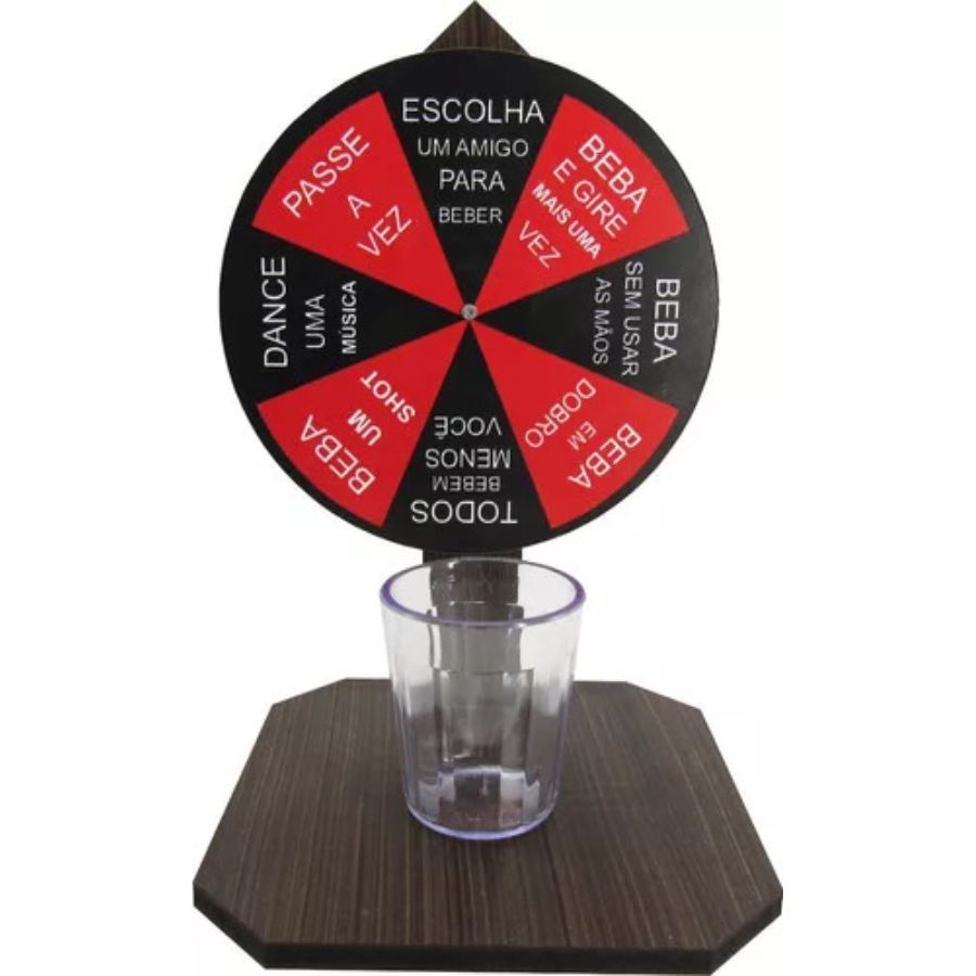 Roleta Shot Com Copo / Eventos, Diversão, Alegria