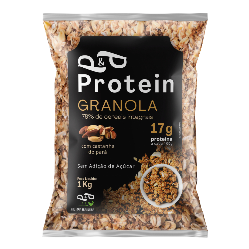 Granola PEP Protein Vegana Proteica Proteina 1Kg