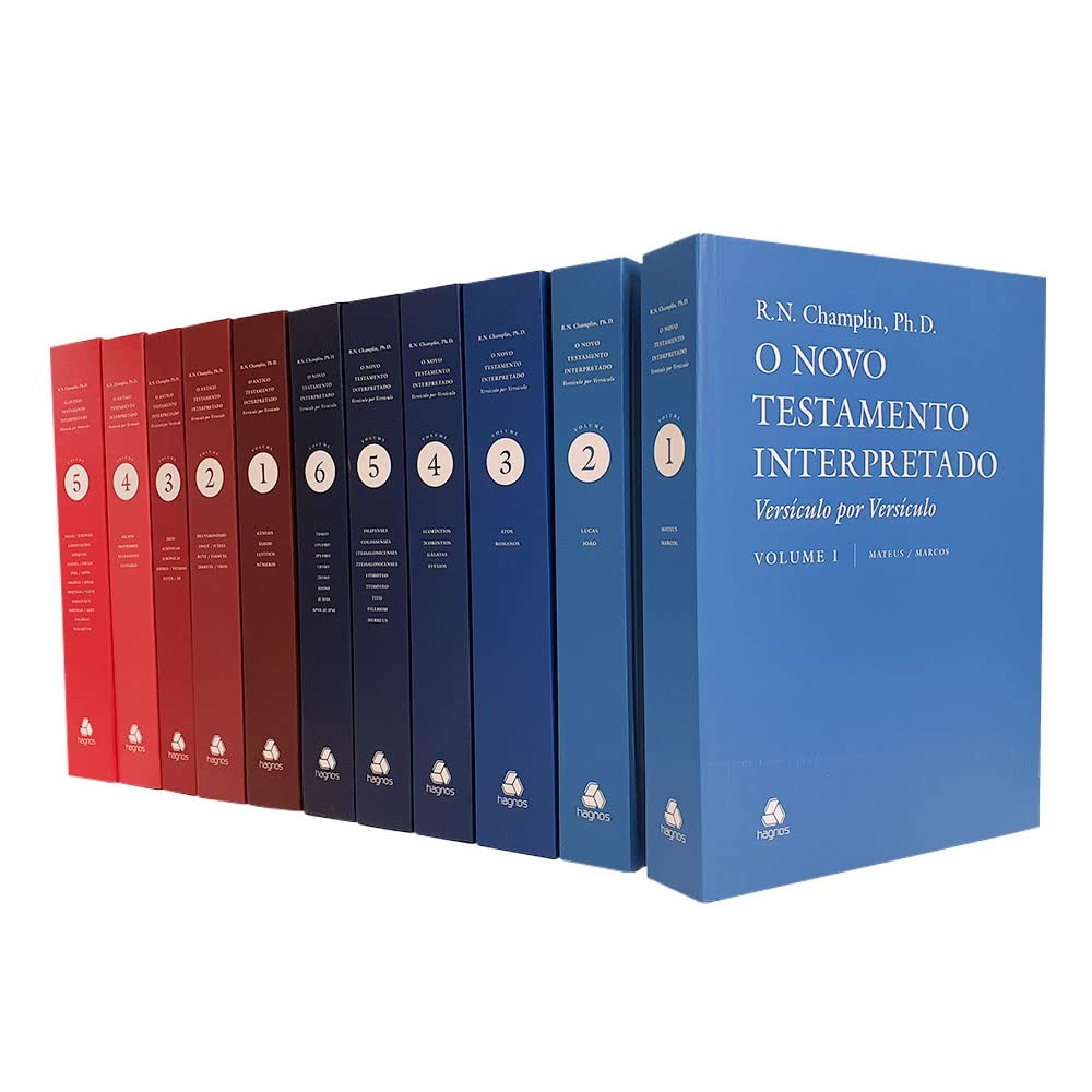 Kit Comentário Bíblico Antigo e Novo Testamento 