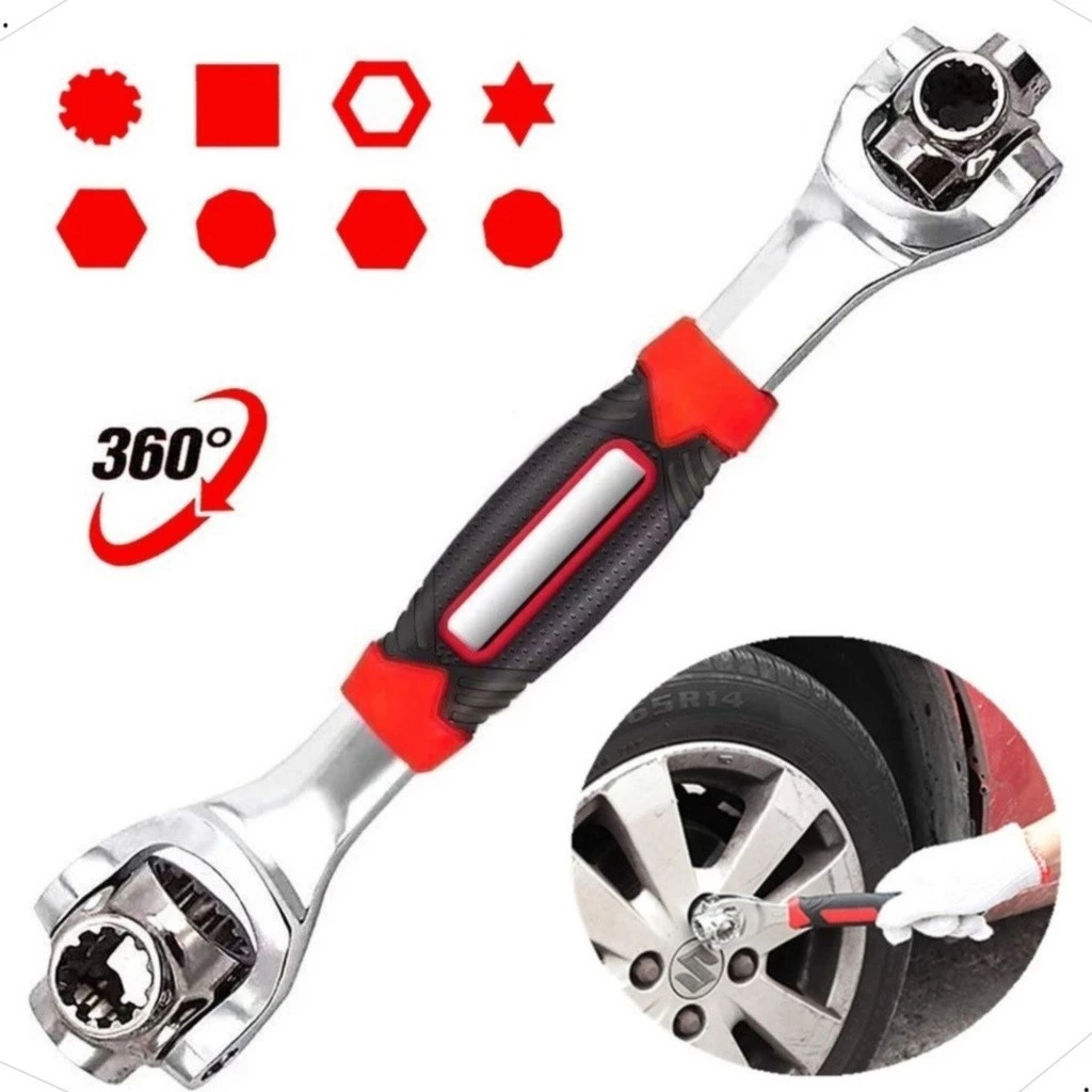 Chave de Boca Multifuncional 48 Em 1 360. Chave Un