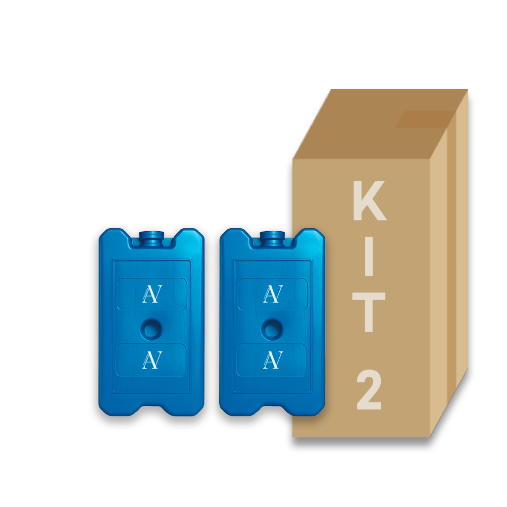 Gelo Artificial Rigido De 500ml Gelo Original 2 Un