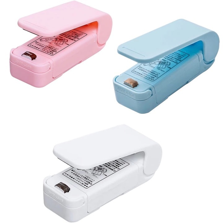 Mini Seladora Portátil Top Útil Sela Embalagem R