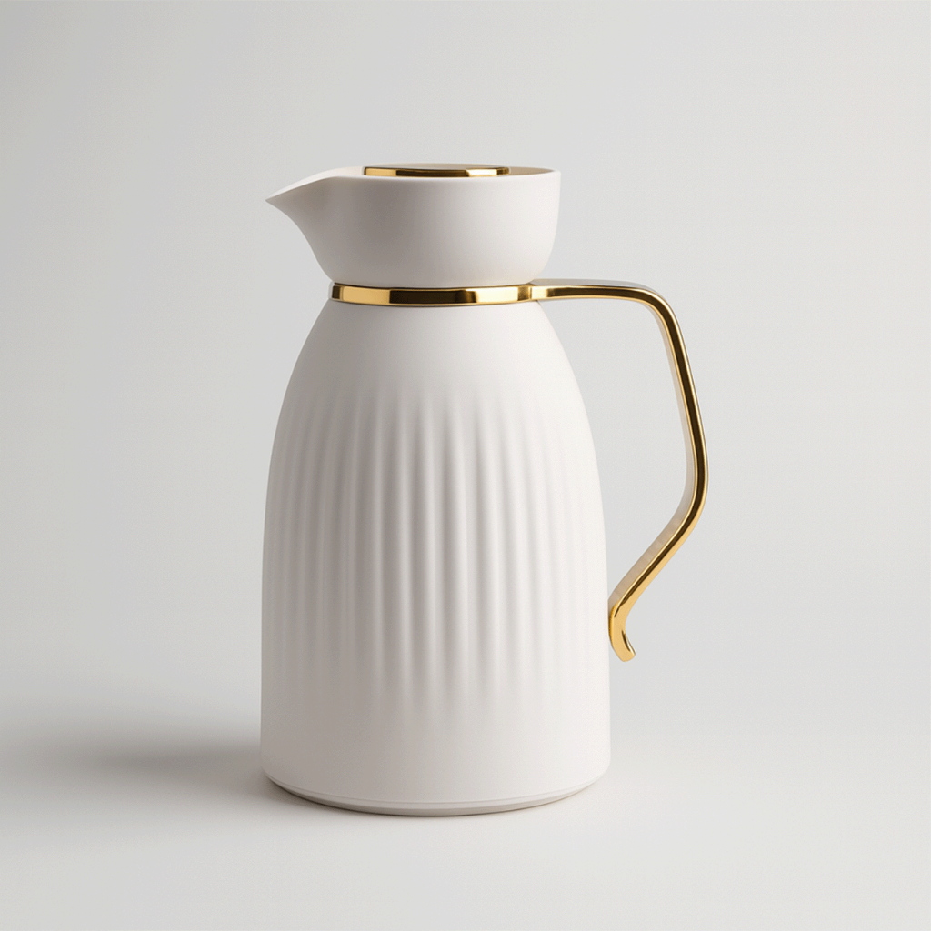 Garrafa Térmica Café 1 Litro Click Abre e Fecha 