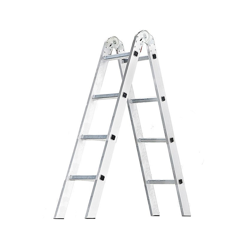 Escada De Alumínio Doméstica 8 Degraus Dobrável