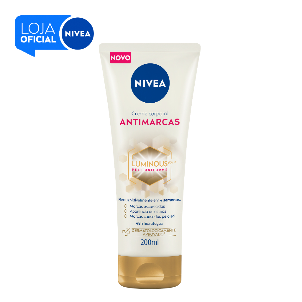 NIVEA LUMINOUS 630® Creme Corporal Antimarcas 200