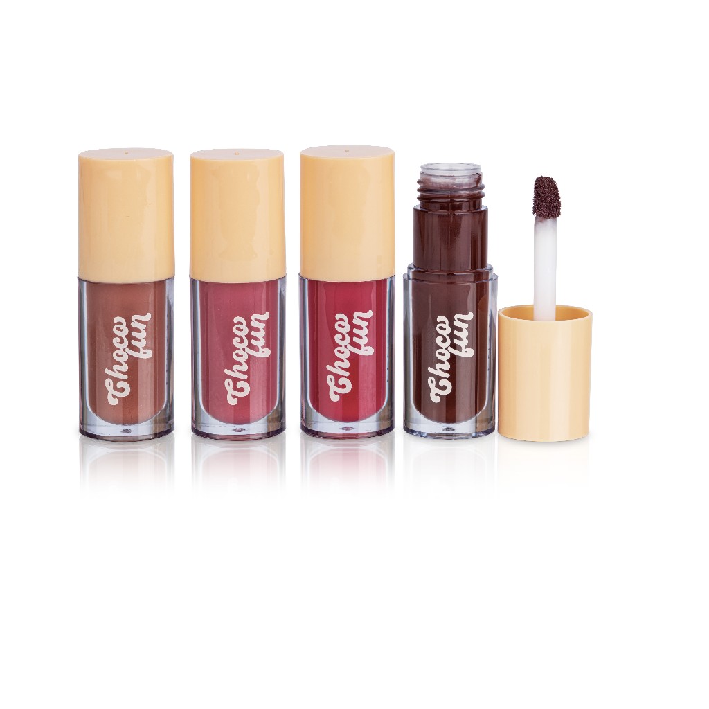 Lip Tint Gloss Cream Choco Fun Fenzza 4.5ml NOVAS 