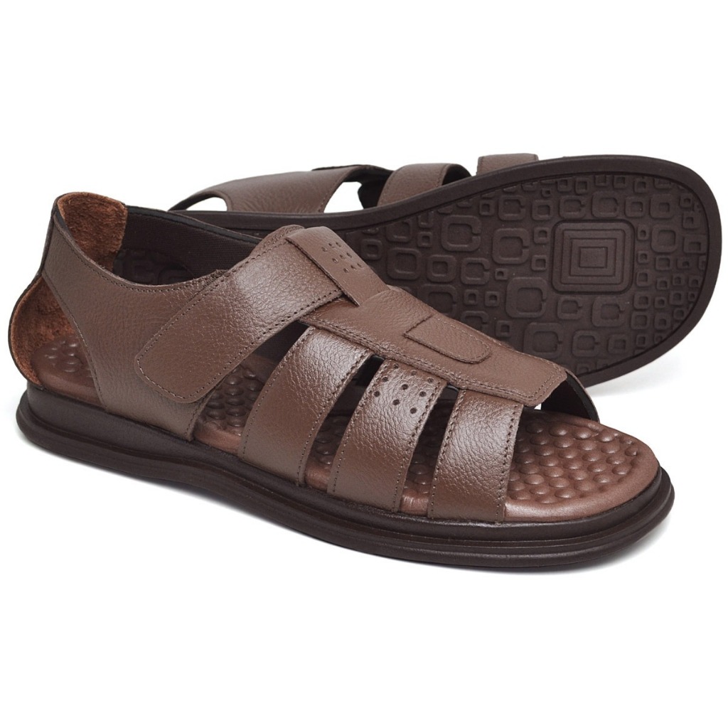 Sandália Franciscana Ortopédica Conforto Anti St