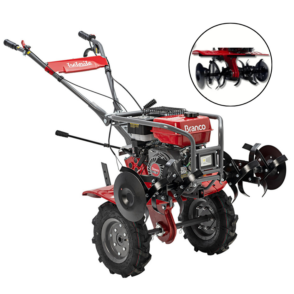 Motocultivador Tratorito A Gasolina 7,5hp 3 Marcha