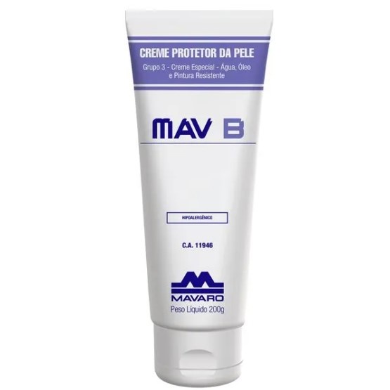 CREME PROTETOR MAVARO GRUPO 3 PM1000 BISNAGA 200G