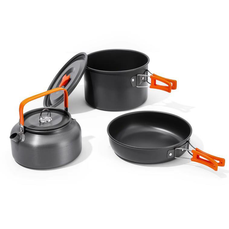 1.6L Chaleira Frigideira Panela Conjunto Portátil