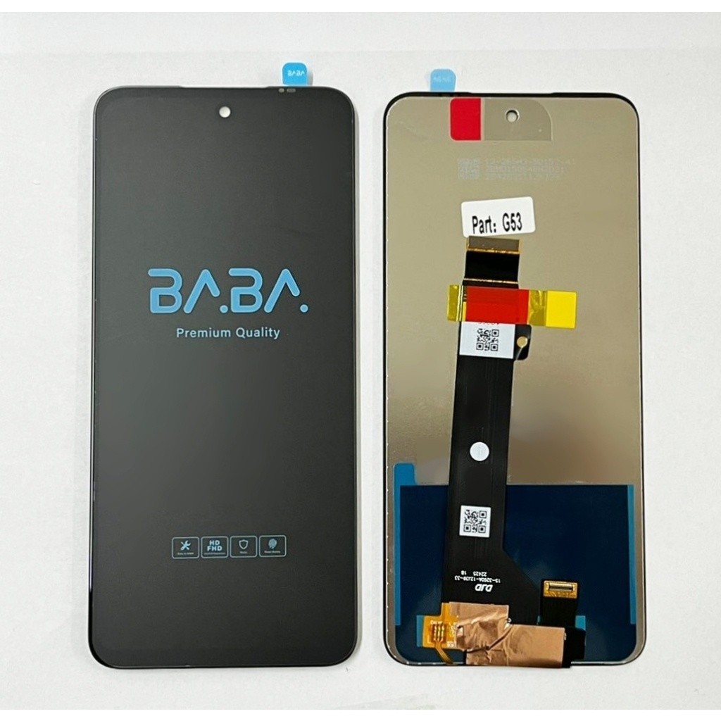 Tela Frontal Touch Display Para Moto G53 / G23 / G