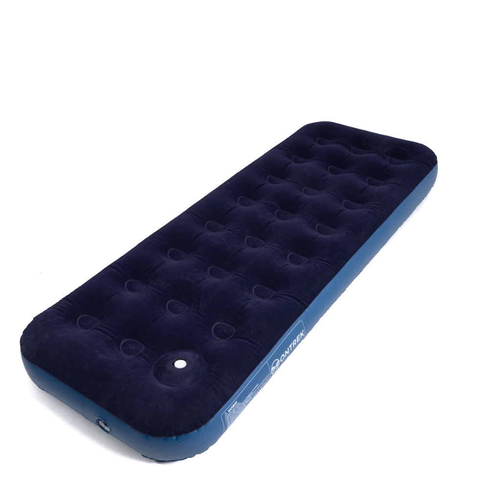 Colchão Inflável Solteiro Multiuso Azul Ontrek C
