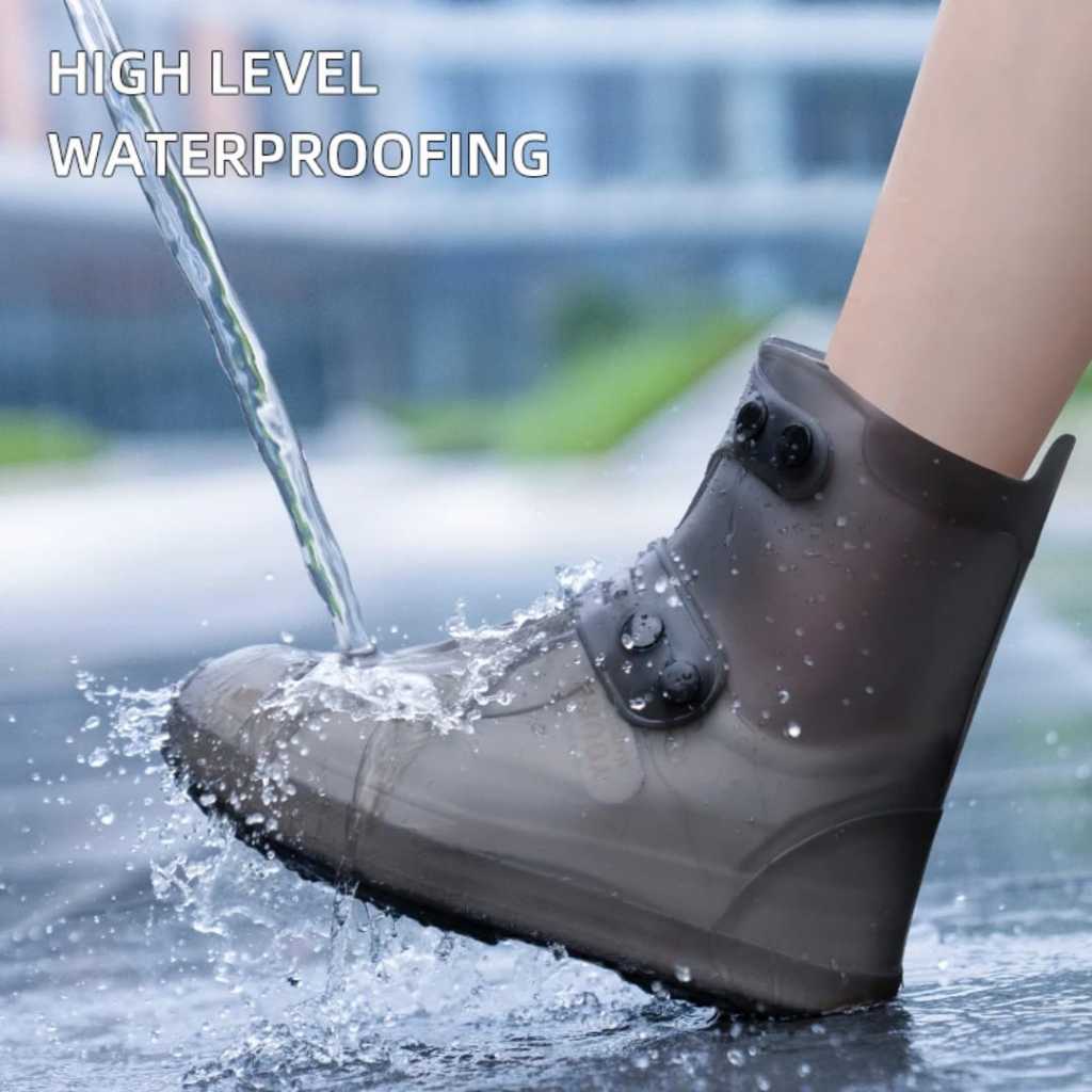 1 par de botas/galochas de chuva [ de silicone; im