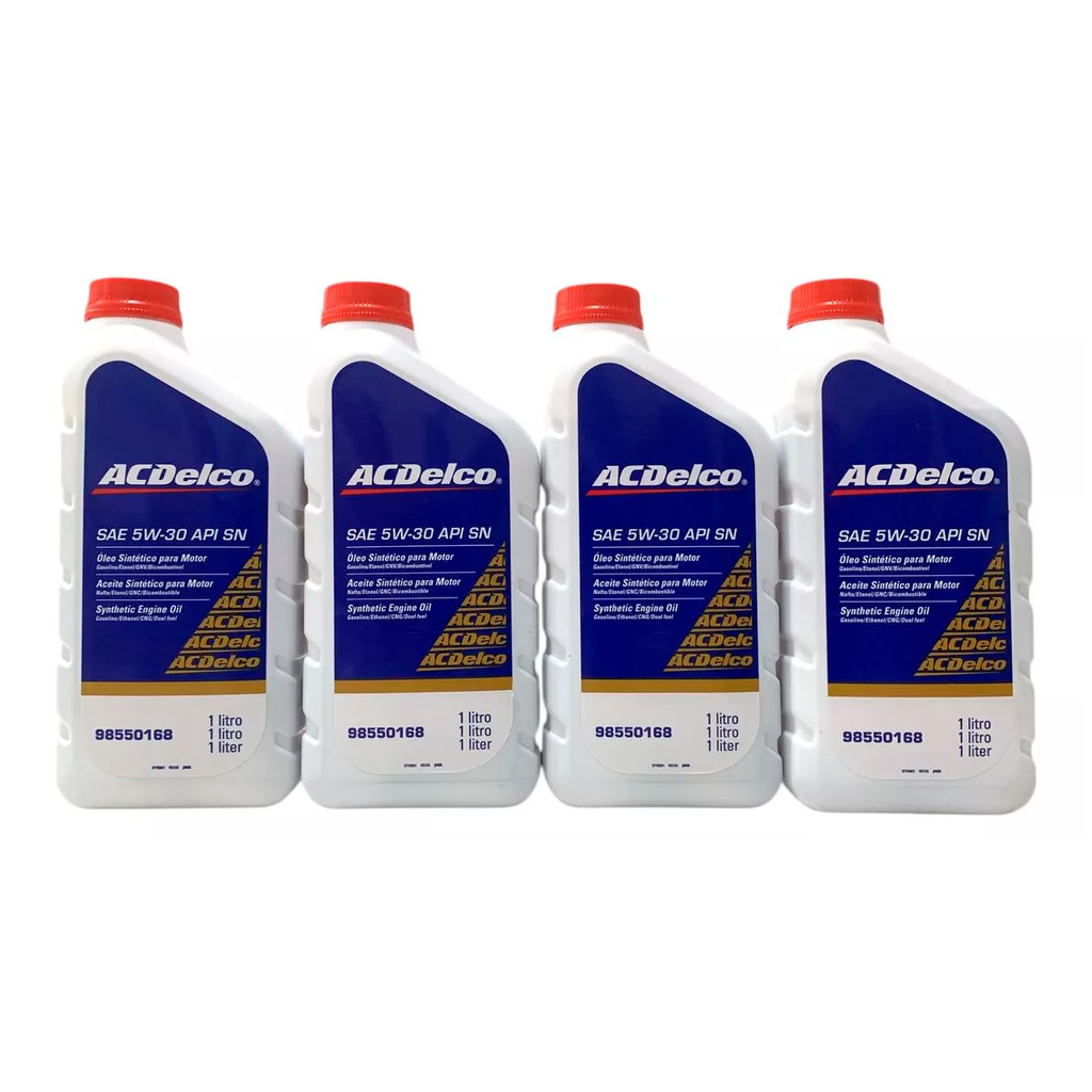 4L Óleo Lubrificante SAE 5W-30 Sintético Acdelco