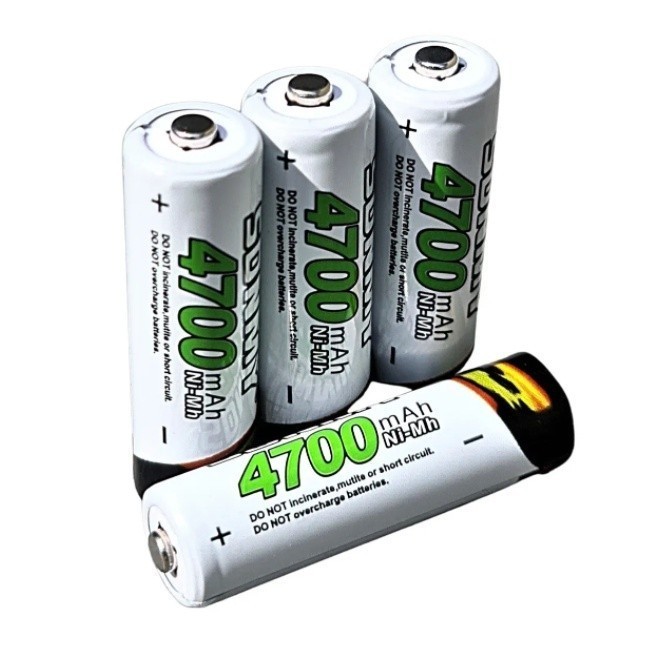 Pilhas Recarregáveis AA 4 Unidades  Ideal para Te