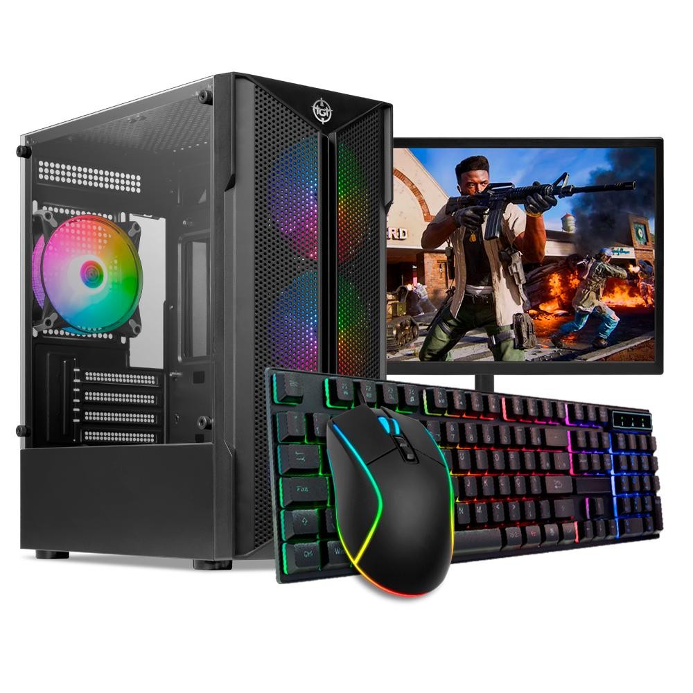PC Gamer Completo, Intel Core i5, GT 610 2GB, 16GB