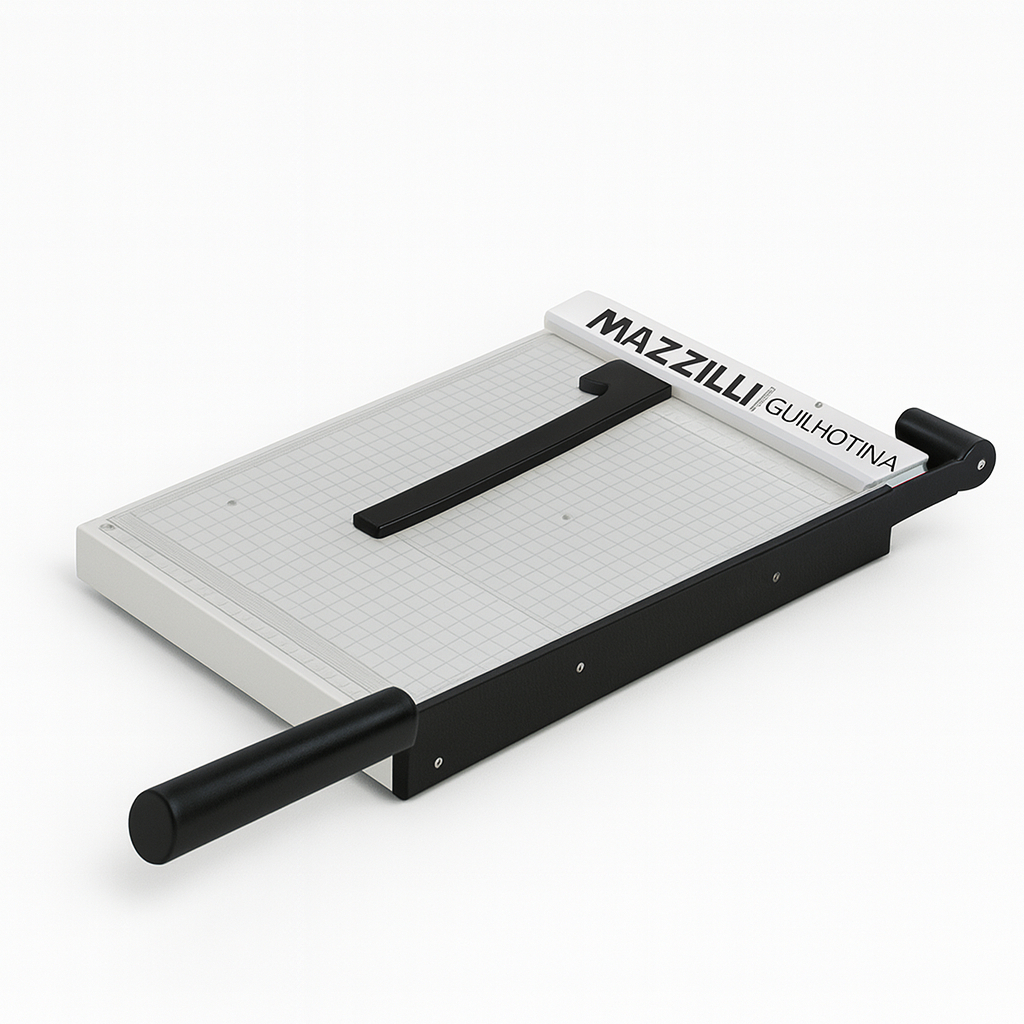 Guilhotina Cortador Papel A4 com Trava Segura 10 F