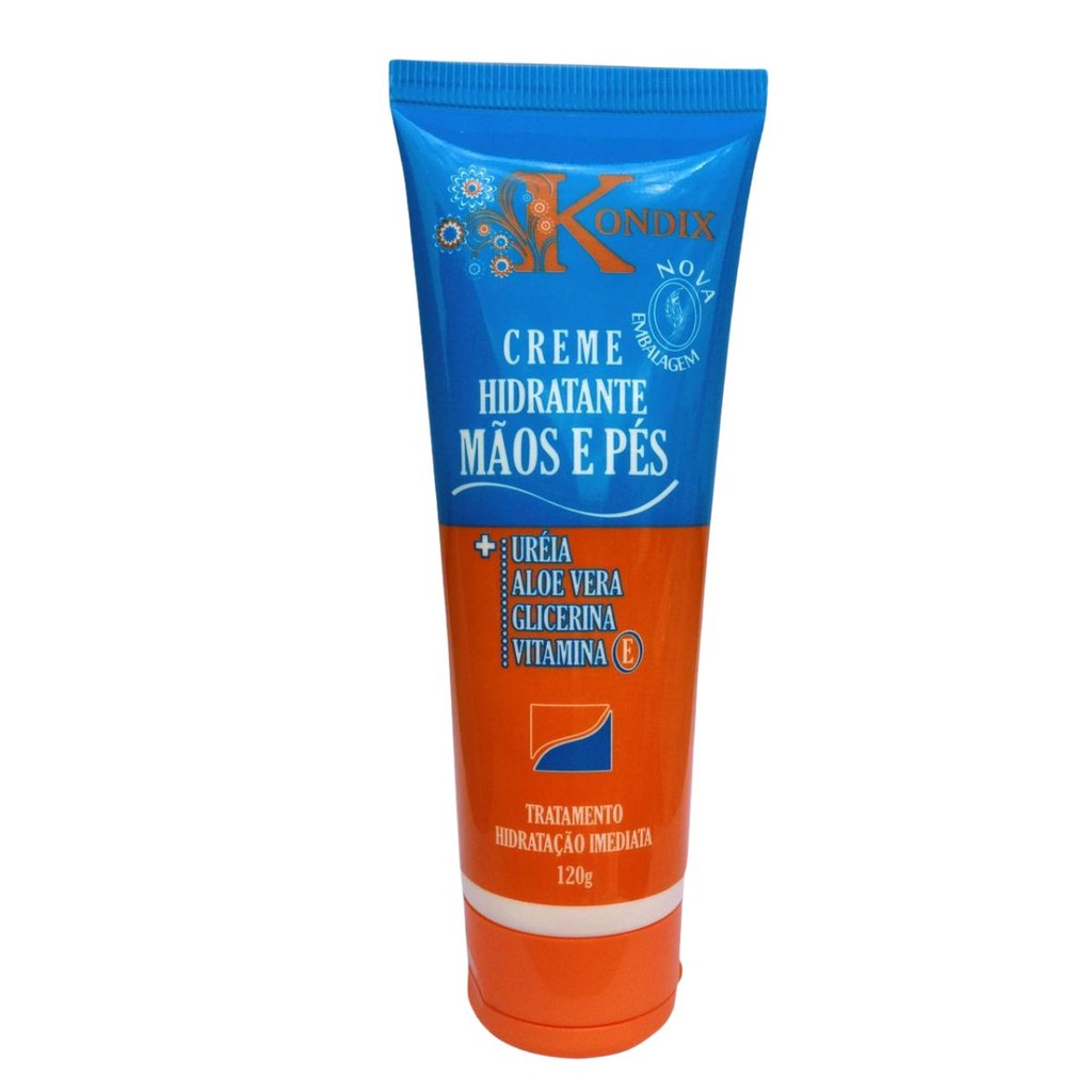 Creme Hidratante Mãos e Pés 120g Uréia Kondix