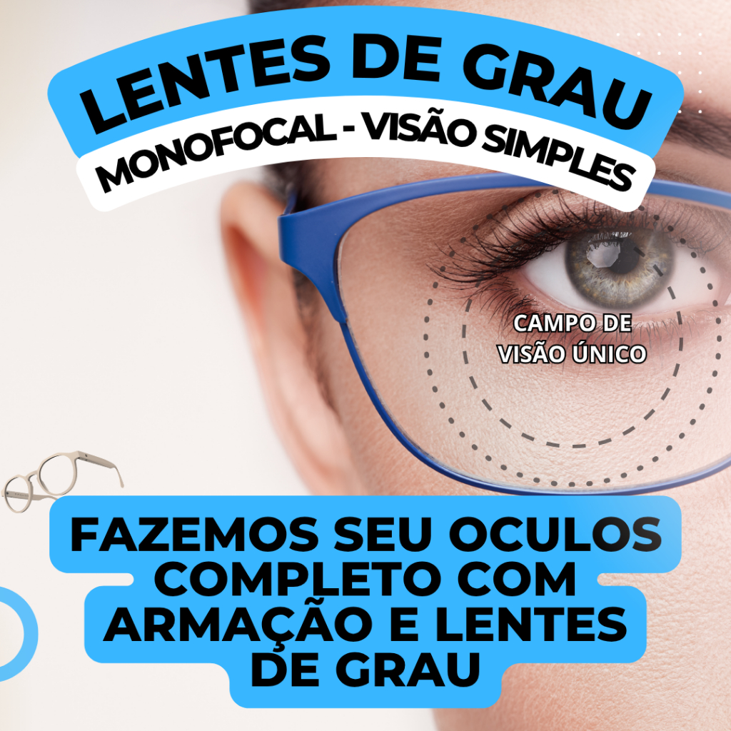 Par Lentes (Visão Simples) Monofocais colocar seu