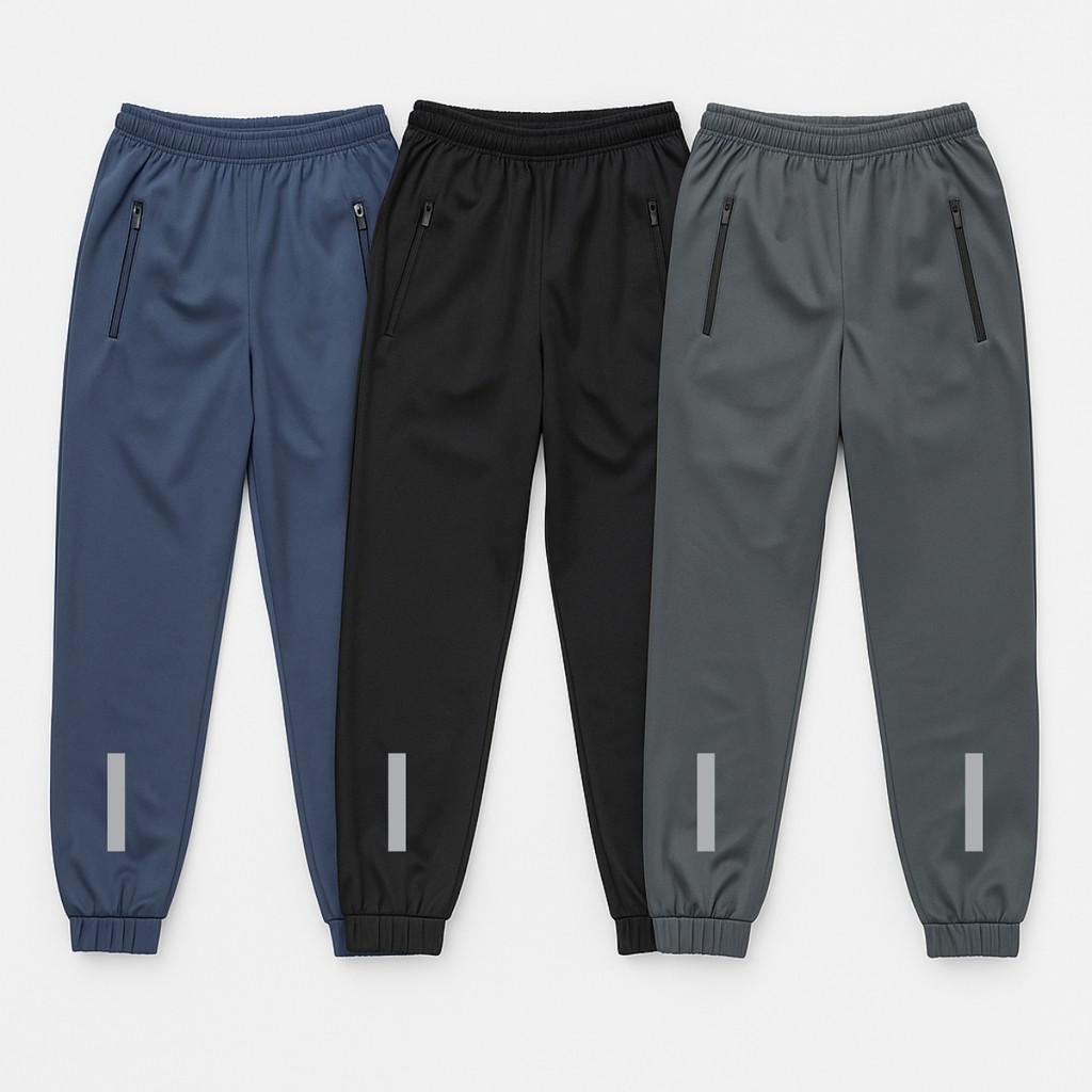 Kit Calça 3 Peças Dry Fit Academia Masculina Adu