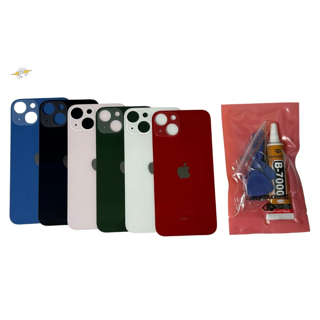 Tampa Vidro Traseira Para iPhone 13  COM FURO MAIO