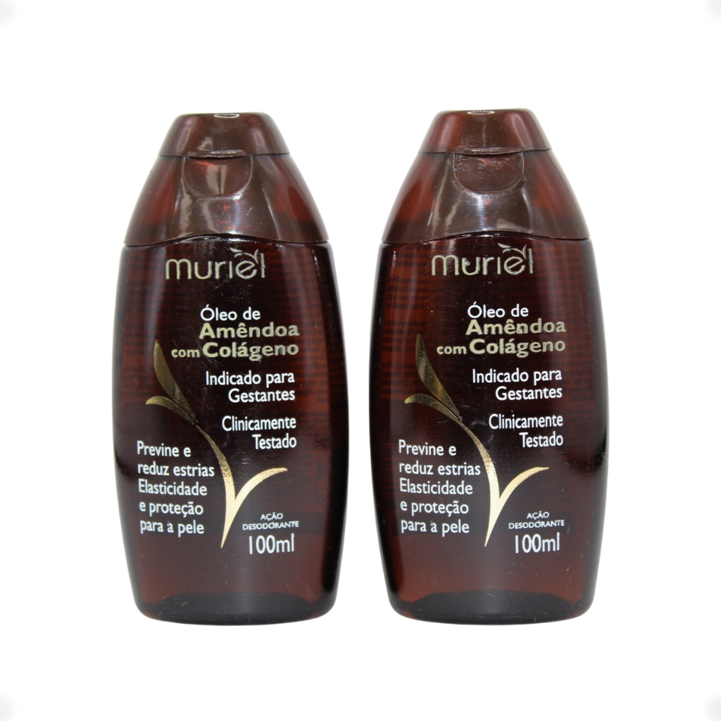 Oleo Corporal Muriel 100ml Amendoas Com Colageno &