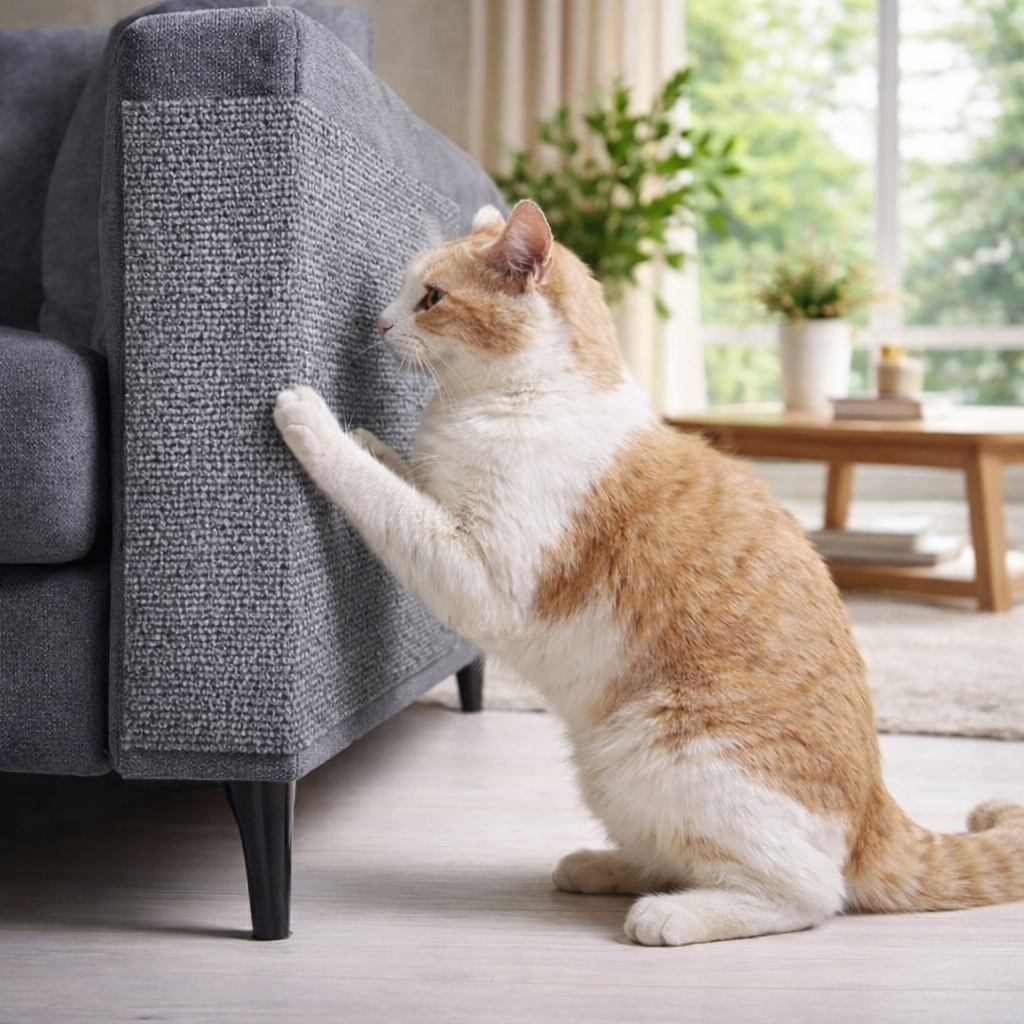 Arranhador Adesivo Premium: Sofá, Cama e Móveis 